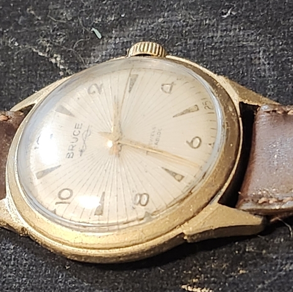 Vintage 50s or 60s Bruce Incabloc Goldtone - Picture 6 of 8